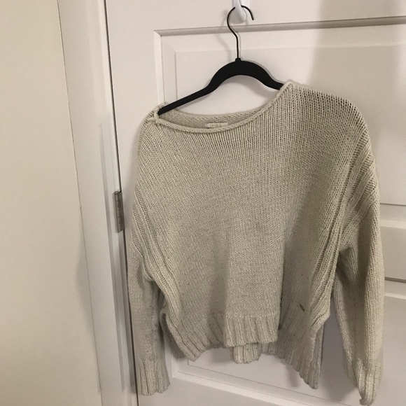 Off-White Chunky Knit Sweater - Picture 4 of 6